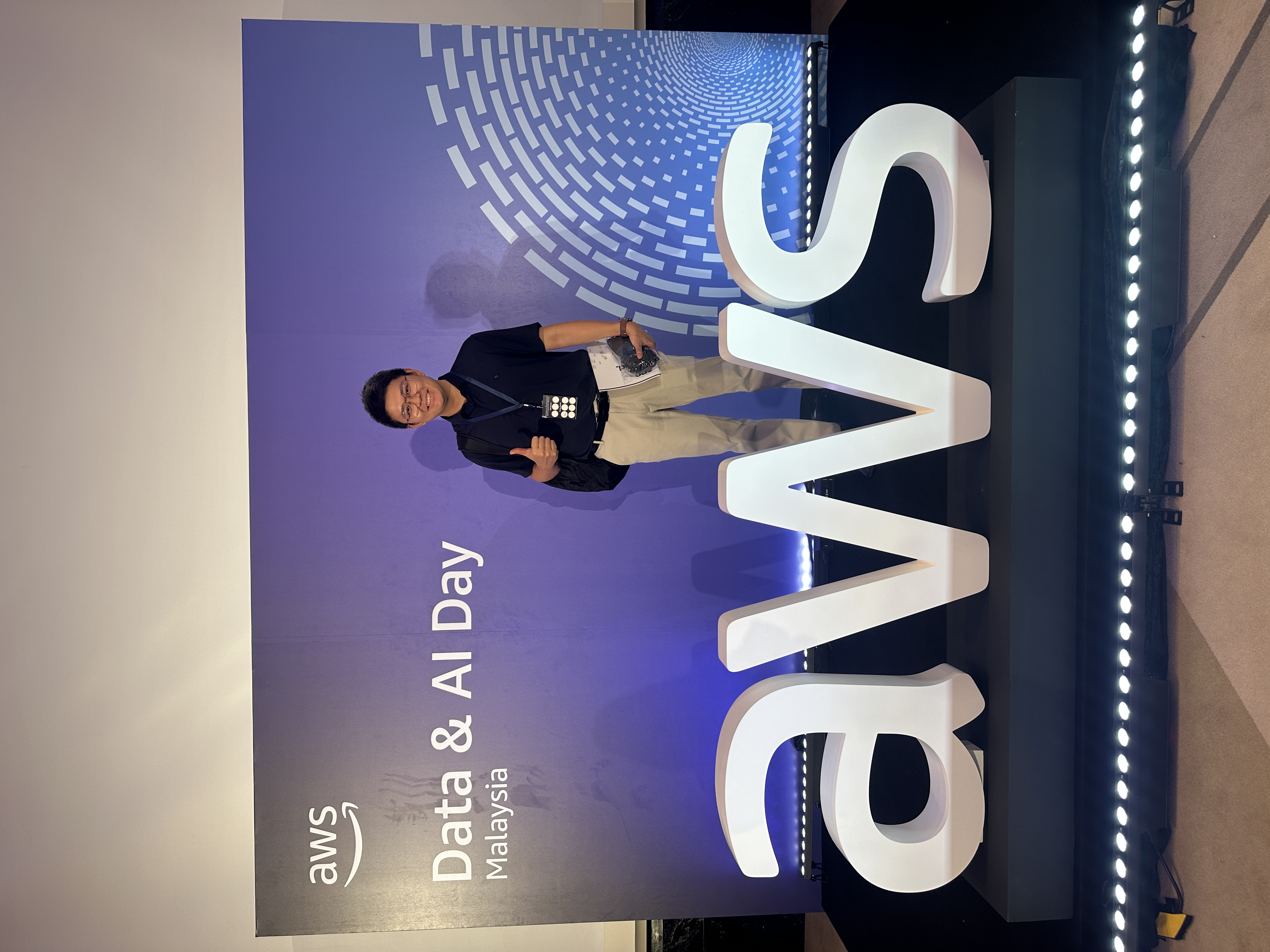 Trendtive Digital attending AWS Data and AI Day Malaysia