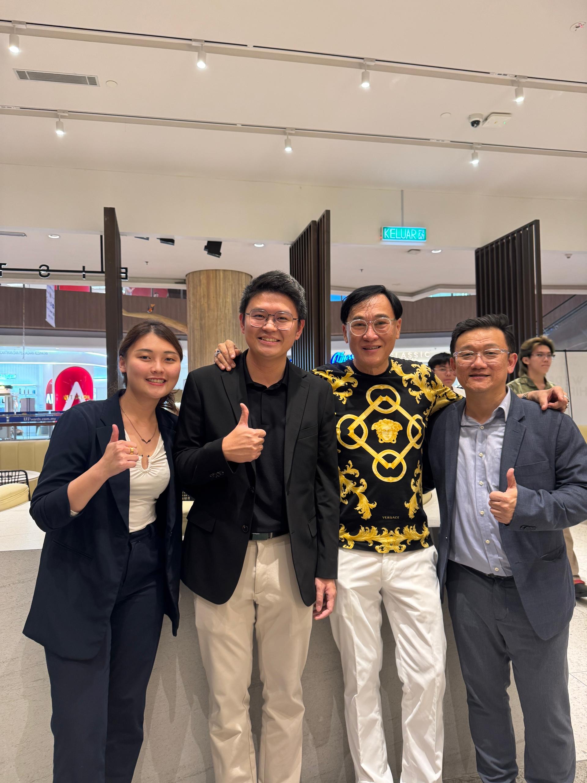 Trendtive Digital team at a business recognition event